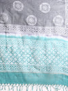 Indiehaat | Kota Doria Hand Wax Batik Suit Green