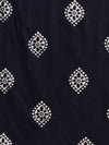 Indiehaat | Kota Doria Hand Wax Batik Suit Black
