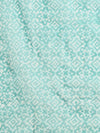 Indiehaat | Kota Doria Hand Wax Batik Suit Green