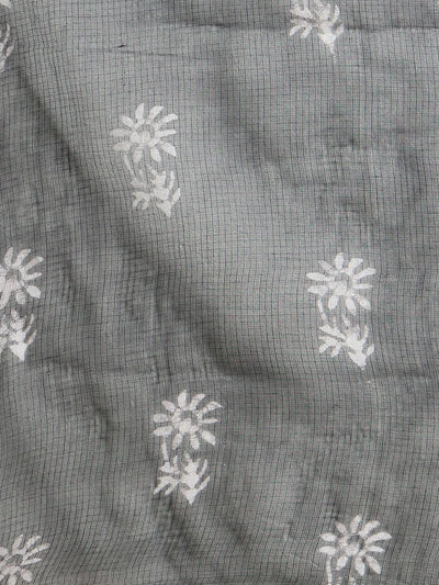 Indiehaat | Kota Doria Hand Wax Batik Suit Black