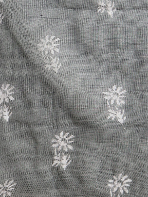 Indiehaat | Kota Doria Hand Wax Batik Suit Black