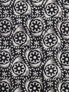 Indiehaat | Pure Mul Cotton Hand Wax Batik Suit Black & White
