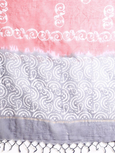 Indiehaat | Kota Doria Hand Wax Batik Suit Blue