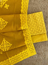 Indiehaat | Applique Cotton Suit (T+B+D) Yellow