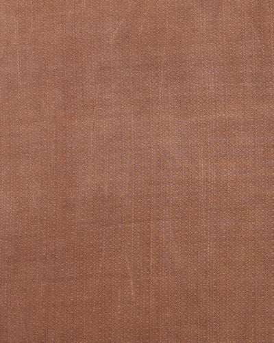 Indiehaat | Kashmiri Silk Printed Saree Brown & Dark Brown