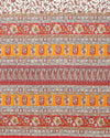 Indiehaat | Kashmiri Silk Printed Saree White & Red