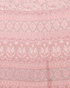 Indiehaat | Kashmiri Silk Printed Saree Dusty Rose & Mute