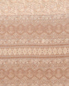 Indiehaat | Kashmiri Silk Printed Saree Light Brown & Beige