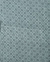 Indiehaat | Kashmiri Silk Printed Saree Slate Grey & Teal