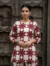 Indiehaat | Blockprinted Cotton Co-Ord Set Cream