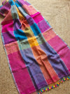 Indiehaat | Pure Linen Handloom Saree 