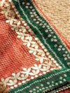 Indiehaat | Kota Cotton Gota Patti Suit Material Red