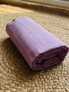 Indiehaat | Jamdani Cotton Suit Material Purple