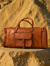 Indiehaat | Pure Leather Duffle Bag Heritage Brown