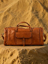 Indiehaat | Pure Leather Duffle Bag Heritage Brown