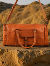 Indiehaat | Pure Leather Duffle Bag Heritage Brown