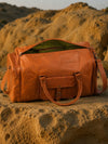 Indiehaat | Pure Leather Duffle Bag Heritage Brown