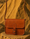 Indiehaat | Pure Leather Sling Bag Timber Brown