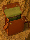 Indiehaat | Pure Leather Sling Bag Woodland Brown