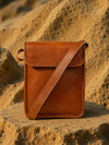 Indiehaat | Pure Leather Sling Bag Woodland Brown