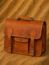 Indiehaat | Pure Leather Laptop Bag Earth Brown