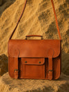 Indiehaat | Pure Leather Laptop Bag Heritage Brown