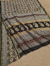 Indiehaat | Beige Chanderi Silk Kalamkari Saree