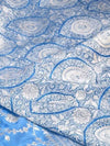 Indiehaat | Blue Mashru Katan Silk Saree | Brocade