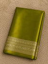 Indiehaat | Green Mashru Katan Silk Saree | Brocade
