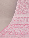 Indiehaat | Pink Georgette Chikankari Saree | Party Wear