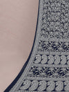 Indiehaat | Blue Georgette Chikankari Saree | Party Wear