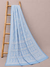 Indiehaat | Purple Georgette Chikankari Saree | Party Wear