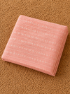Indiehaat | Pure Linen Embroidered Suit (T+B+D) Peach