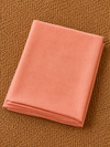 Indiehaat | Pure Linen Embroidered Suit (T+B+D) Peach