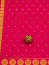 Indiehaat | Handloom Weaving Paithani Silk Saree Pink
