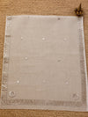 Indiehaat | Kota Doria Saree Gota Patti Saree Beige