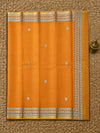 Indiehaat | Kota Doria Saree Gota Patti Buti Embroidery Orange