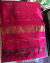 Indiehaat|Maheshwari Pure Silk Butta Body Red Saree