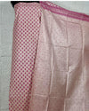 Katan Silk Suits Beige Color Handblock Printed - IndieHaat 
