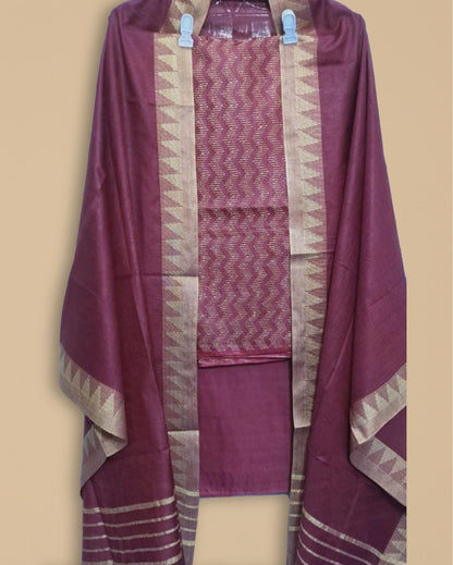 Katan Silk Masterful Handcrafted Wine Suit