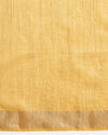 Indiehaat | Banswara Cotton Silk Saree Yellow