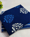 Indiehaat | Pure Cotton Blue Suit Blockprinted