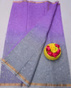 Indiehaat | Kota Doria Embroidered Multicolor Saree
