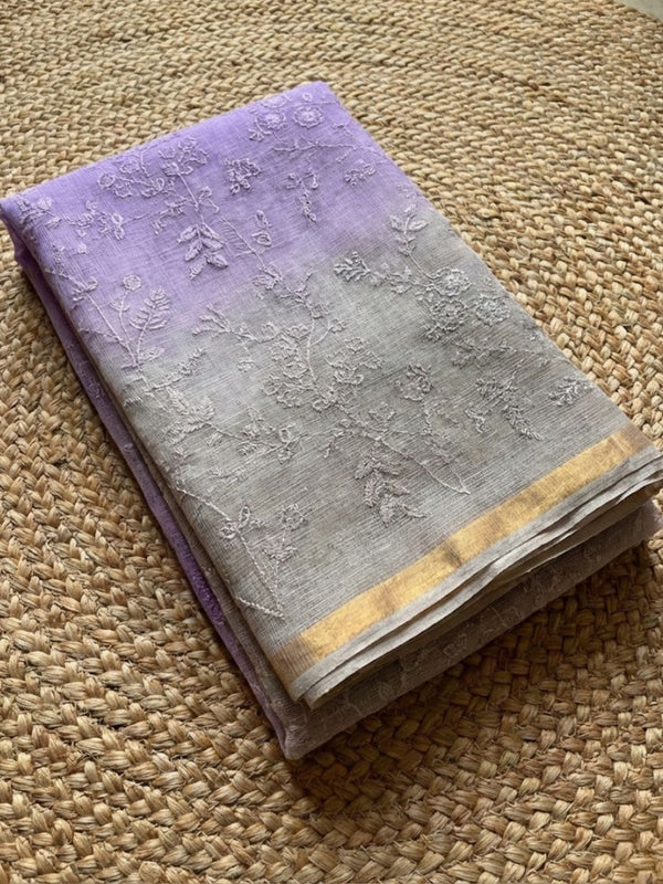 Intricate Pure Cotton Kota Doria Multicolor Saree