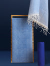 Lehariya Kota Doria Blue Suit (Top+Dupatta+Bottom)