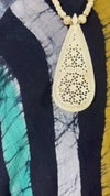 Linen Blockprinted Bright Natural Dye Saree Black