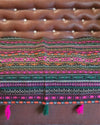 Indiehaat | Khamma Ghani Cotton Multicolor Sofa Throw | Comfort Space