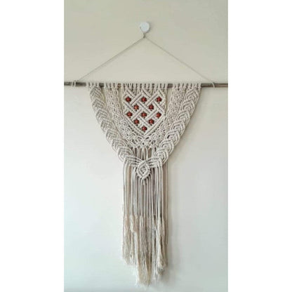 Wall Hanging White Show Piece-Indiehaat