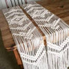 Macrame White Table Bed  Runner-Indiehaat