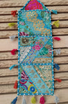 Indiehaat | Khamma Ghani Quirky Wall Mount 3 Pocket Patchwork Hanger